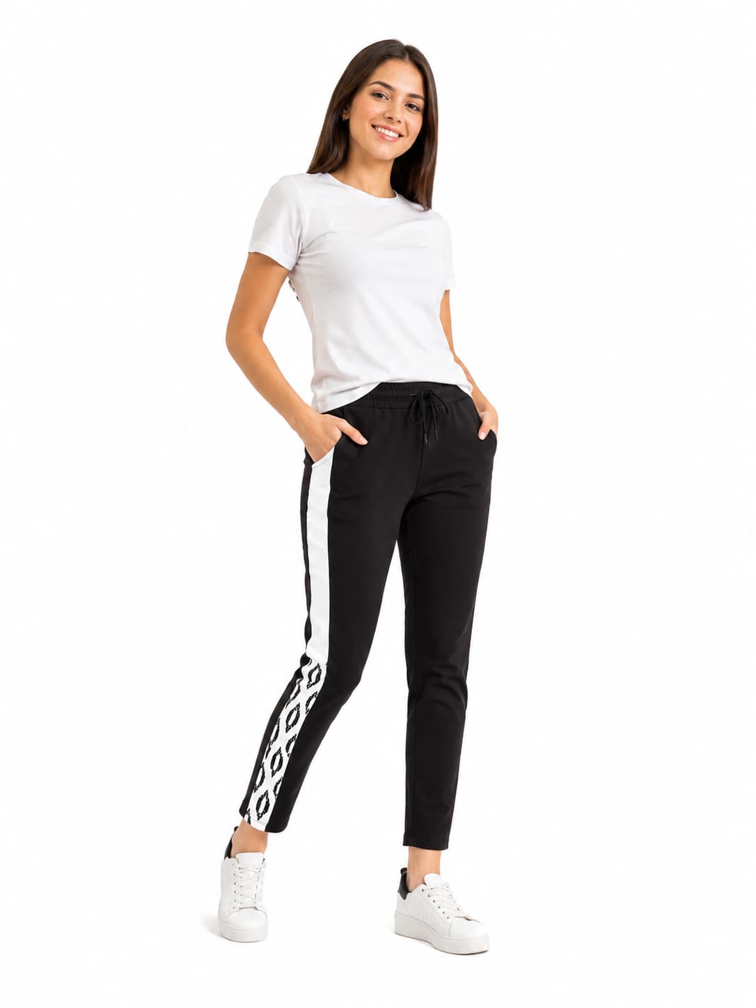 pantaloni dama negri 92 bumbac 8 lycra talie elastica Bumbacel Moldova