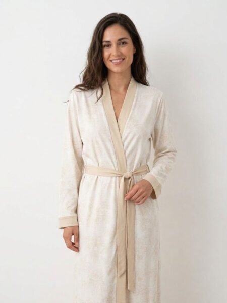 Halat pentru baie din bumbac, pentru dame